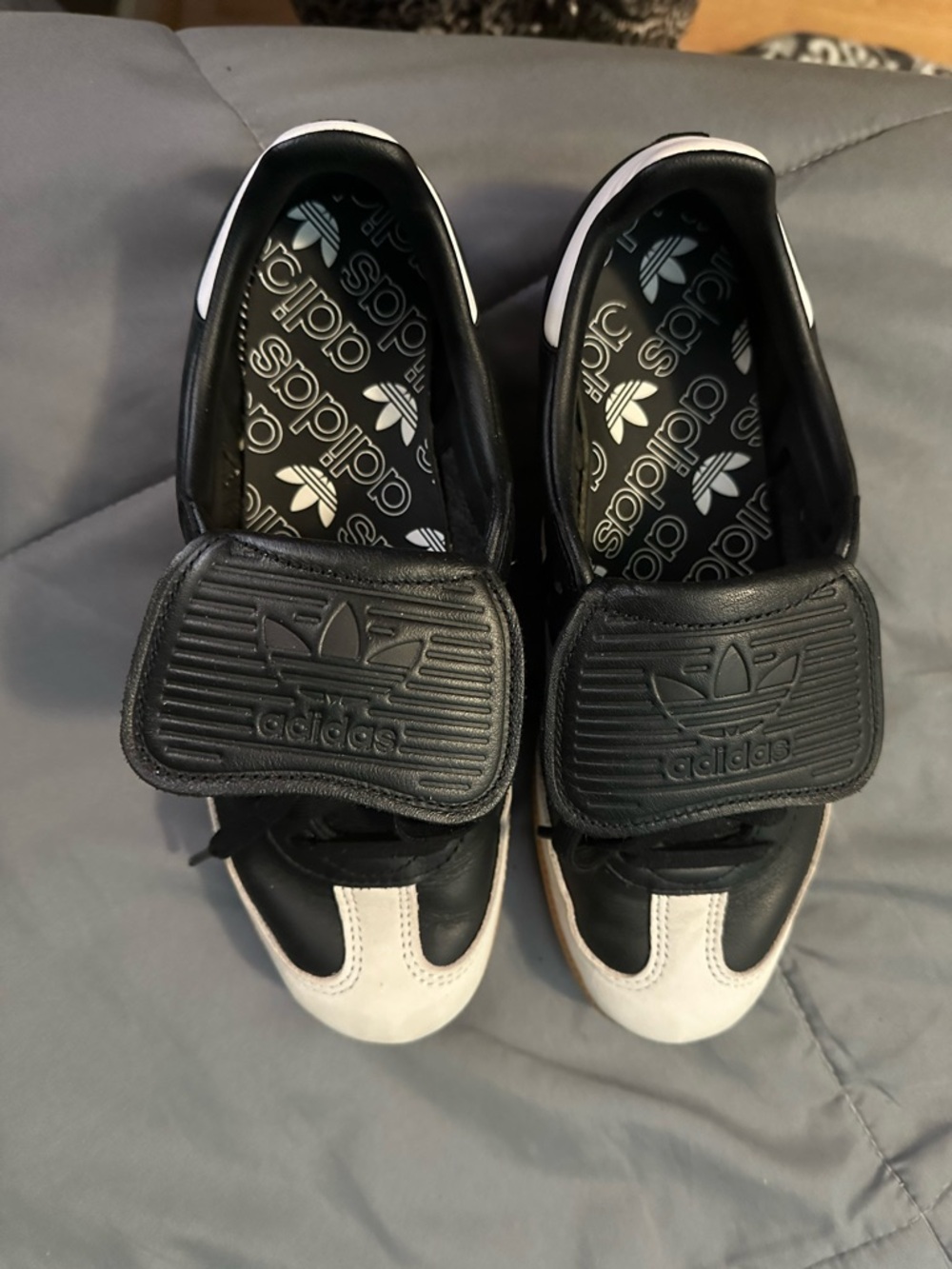 Adidas women’s original Samba long tongue shoe